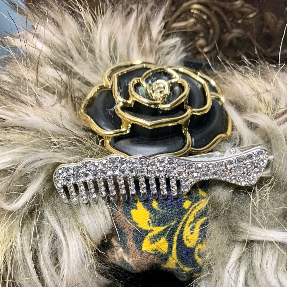 💫💫OLE Broche para cabello💫💫Único💫💫Color Silver💫💫#ED30